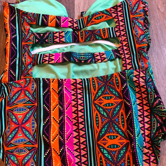 Pleated empire Bathing Suit Hobie brand - Picture 7 of 8